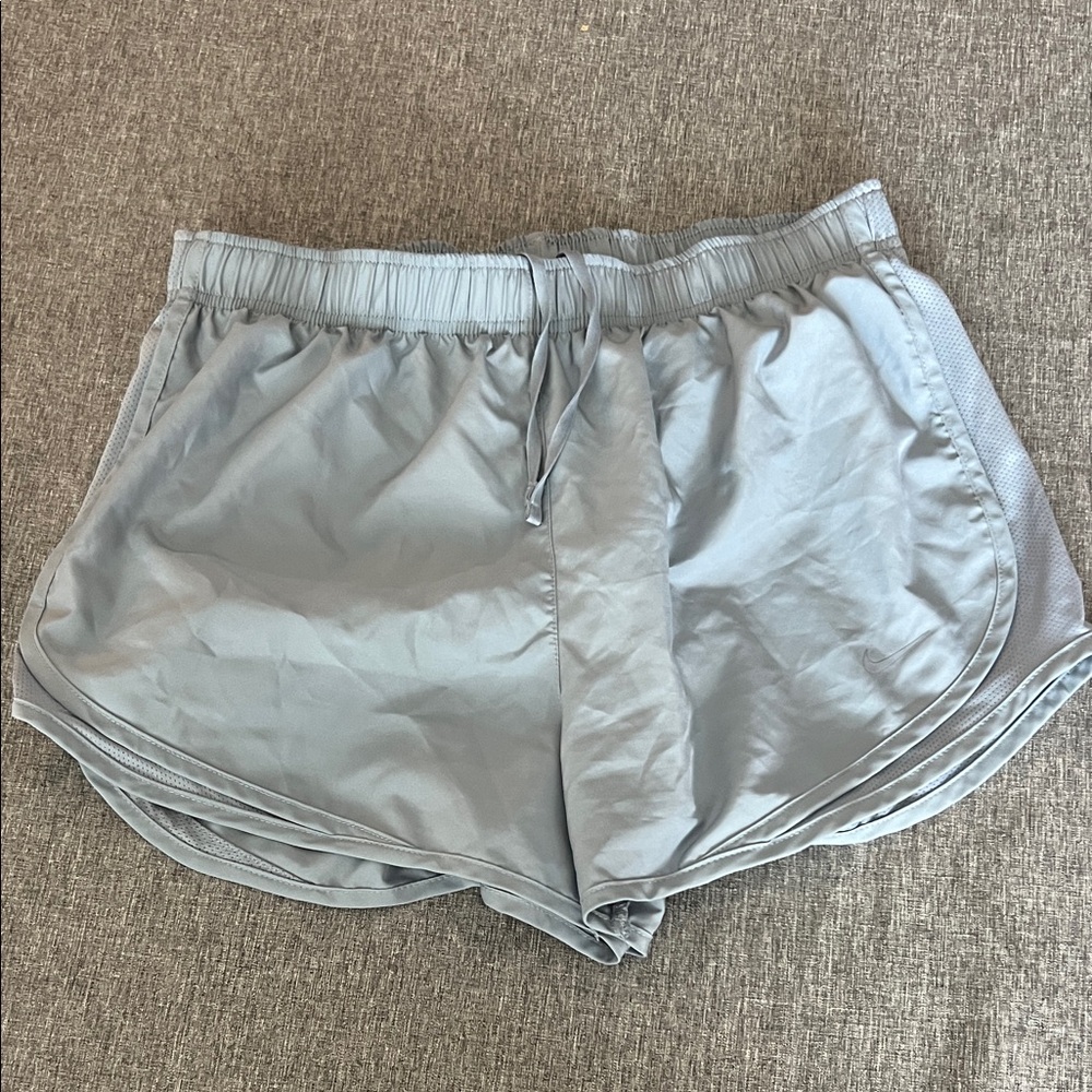 Nike Women's Light Gray Athletic Shorts